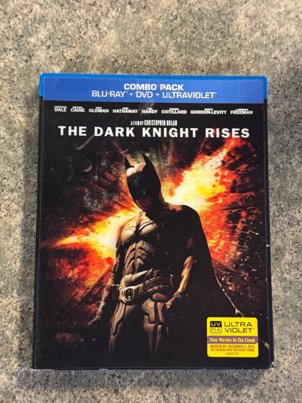 The Dark Knight Rises Blu-Ray/DVD/Ultraviolet Combo Pack With Bonus Features